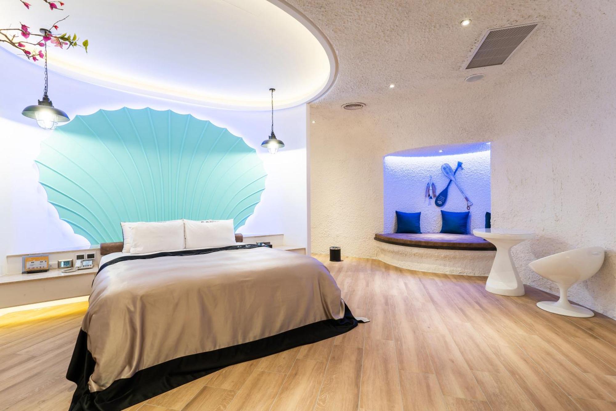 Aquarius Motel Taichung Buitenkant foto
